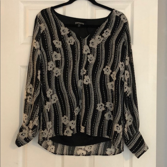 Long Sleeve Floral Shirt - Picture 1 of 1